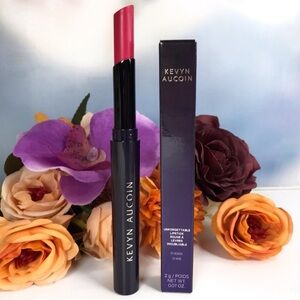 Kevyn Aucoin Unforgettable Lipstick in Enigma (hot pink Shine) Full Size 2g BNIB